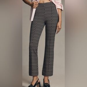 Anthro Maeve Margot Cropped Kick Flare Pant